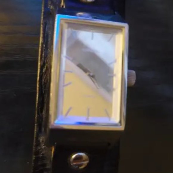 Diesel Cuff Leather Watch - Picture 2 of 10